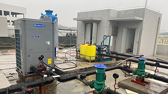 梅溪湖健康醫療大數據基地商用熱水機